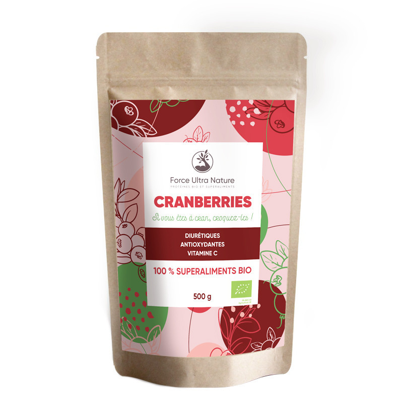 Cranberries sechées bio 500g
