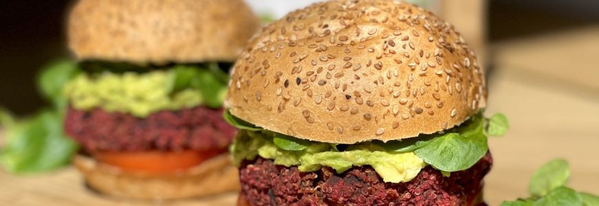 Recette : Burger Vegan Betterave